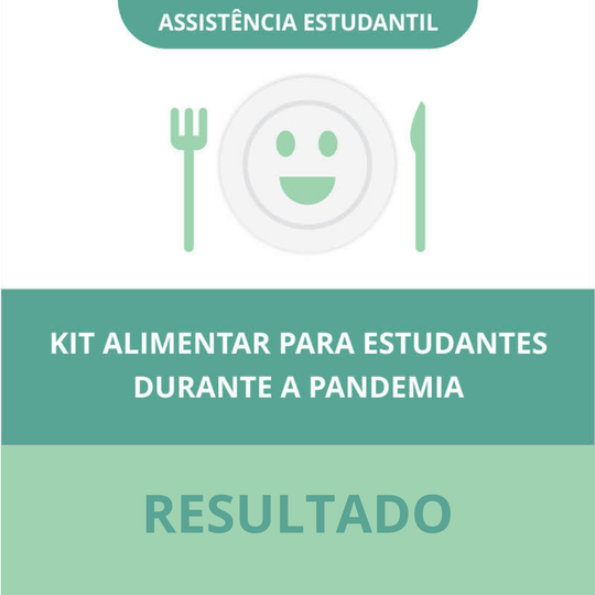#54291 Coaes divulga lista de estudantes para recebimento de kit-alimentação 