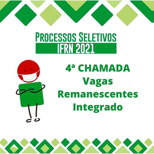 #54378 Integrado: Campus publica lista da 4ª chamada das vagas remanescentes 