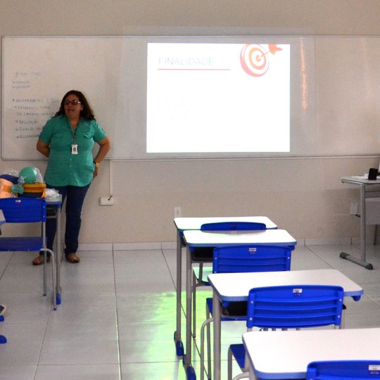 #54383 Estudantes do Subsequente em Edificações recebem orientações sobre Primeiros Socorros