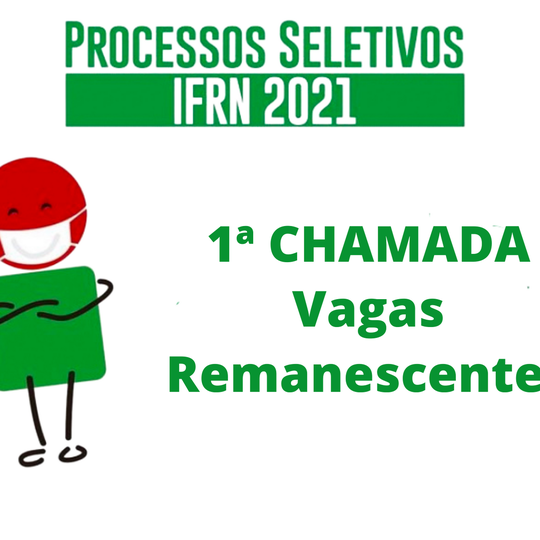 #54384 Integrado: Campus publica lista da 1ª chamada das vagas remanescentes 