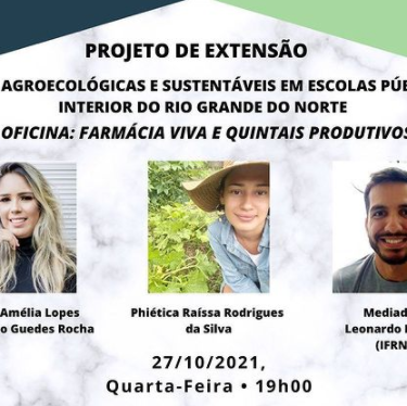 #5441 Projeto de Extensão traz tema da sustentabilidade no espaço escolar como possibilidade