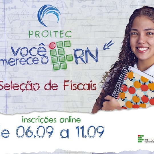 #5446 Inscrições abertas para fiscais alunos ProITEC 2022