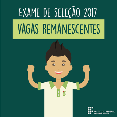 #54554  Campus São  Paulo do Potengi divulga lista de vagas remanescentes 