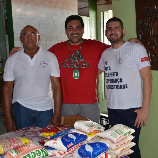 #54580 Campus SPP do IFRN entrega doações ao Lar São Camilo de Léllis