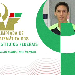 #54617 IFRN conquista medalha de menção honrosa na Olimpíada de Matemática dos Institutos Federais