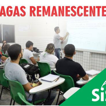 #5461 Vagas Remanescentes: divulgada 5º lista para Graduação via SiSU
