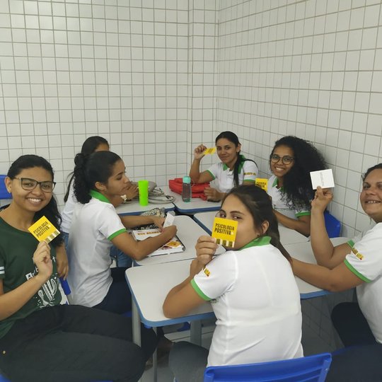 #54906 Alunas do projeto participam de seminário sobre autoestima e relações interpessoais 