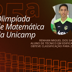 #54997 Aluno do IFRN se classifica para segunda fase da Olimpíada de Matemática da Unicamp