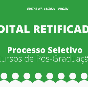 #55008 IFRN divulga retificação do processo seletivo para pós-graduação lato sensu 