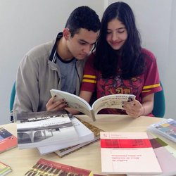 #55009 Campus São Paulo do Potengi recebe doação destinada à biblioteca