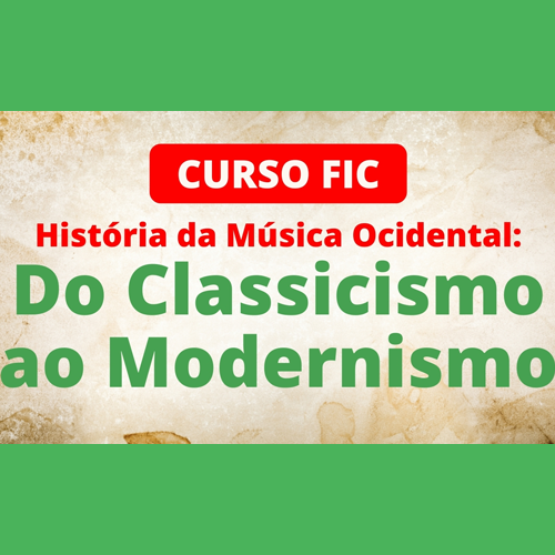 #55014 Divulgado resultado final de curso FIC sobre História da Música Ocidental