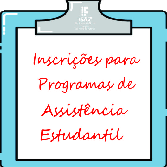 #55030 Campus abre inscrições de seleção para bolsas de Programas de Assistência Estudantil