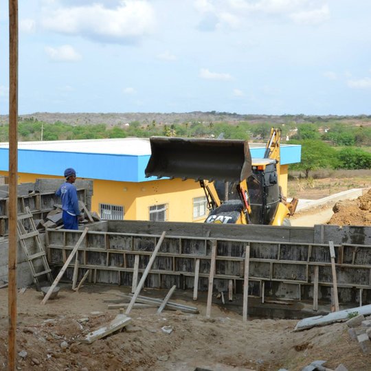 #55068 Alunos do subsequente fazem visita à canteiro de obra