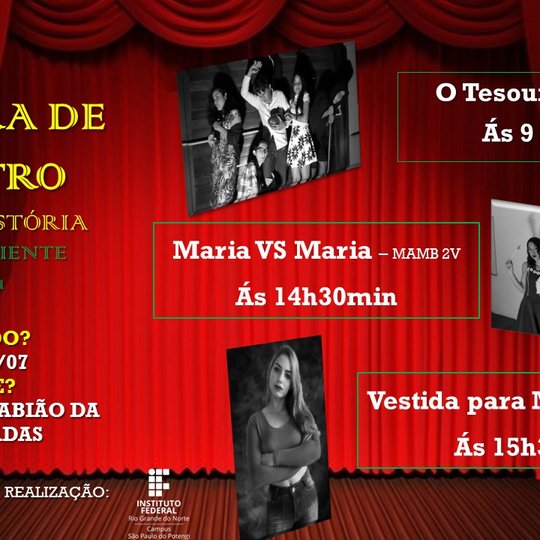 #55135 Mostra de Teatro será realizada nesta sexta-feira (28)