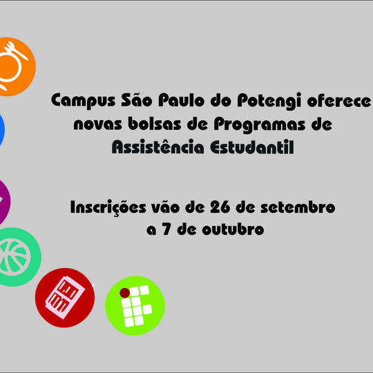 #55159 Campus SPP inicia inscrições de Programas de Assistência Estudantil