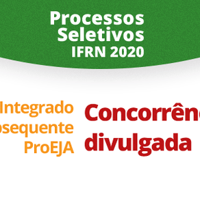 #55166 Divulgadas as concorrências para o Técnico Integrado, Subsequente e ProEJA 