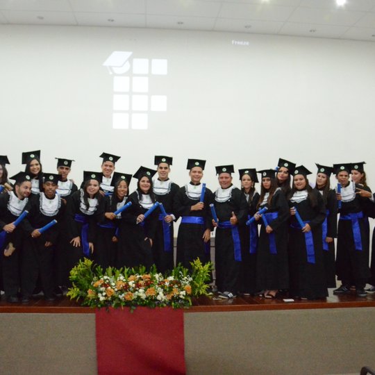 #55197 Campus São Paulo do Potengi realiza formatura do curso subsequente em Edificações