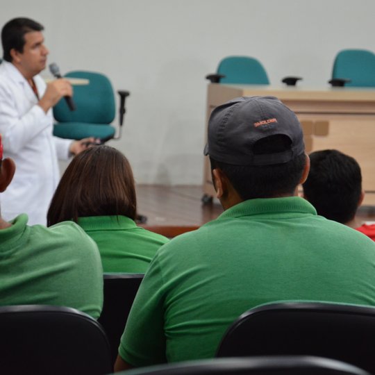 #55234 Setor de Saúde e COGPE/SPP realizam palestra para os trabalhadores no Campus