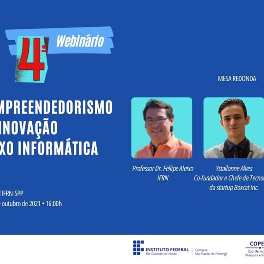 #55249 4º webinário do ciclo de Sensibilização em Inovação e Empreendedorismo