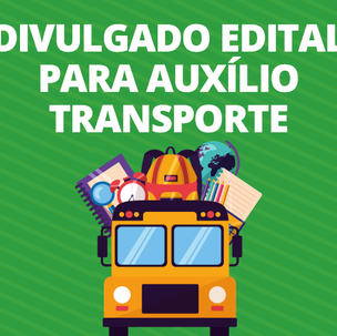 #55263 Divulgado edital para Programa de Auxílio Transporte