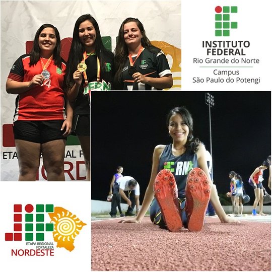 #55440 Estudantes ganham medalhas nos Jogos  dos Institutos Federais etapa Nordeste