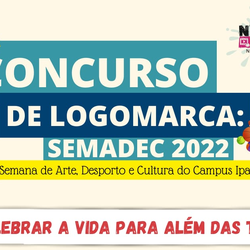 #5549 NUARTE lança concurso de logomarca para a SEMADEC 2022