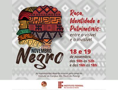 IFMG/SJE promove I Concurso Cultural de Desenho Alusivo ao dia da Consciência  Negra