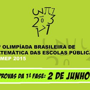 #5563 1ª fase da OBMEP acontece nesta terça-feira (02)