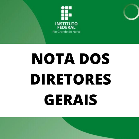 #55645 Diretores-Gerais publicam 'Nota de Apoio a Estudantes'