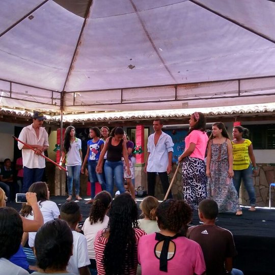 #5805 Mostra na Escola Municipal Professor Alberto Nicácio acontece em parceria com o Campus Ceará-Mirim