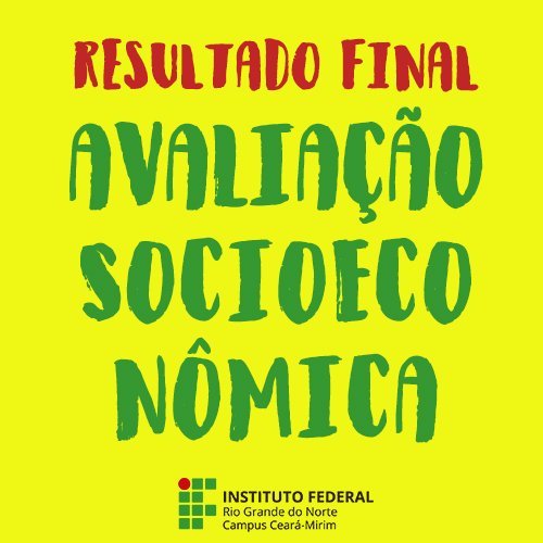 #6009 Resultado final de análise socioeconômica da 2ª chamada de vagas remanescentes é publicado
