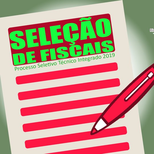 #6064 Comissão do Processo Seletivo 2019 divulga edital para seleção de fiscais de prova