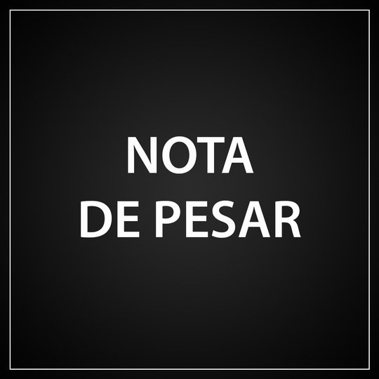 #6165 Nota de pesar: comunicado de falecimento