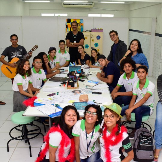 #6170 Campus Ceará-Mirim transforma seus estudantes nos novos artistas da cidade. 