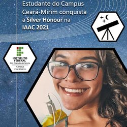 #6201 Estudante do Campus Ceará-Mirim ganha a Silver Honour da International Astronomy and Astrophysics Competition