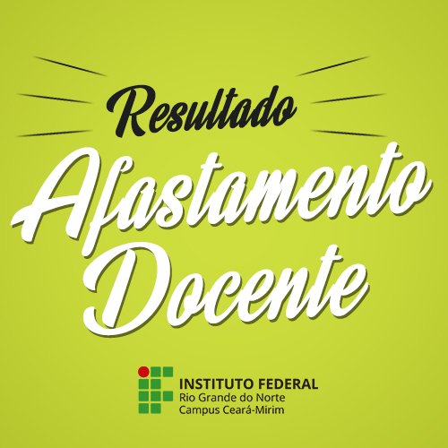 #6495 Resultado final de edital para afastamento docente é divulgado