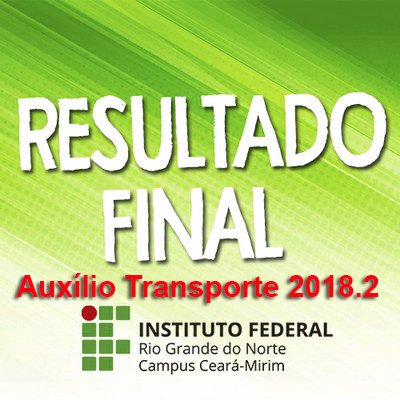 #6535 COAES disponibiliza resultado final para bolsas de auxílio-transporte