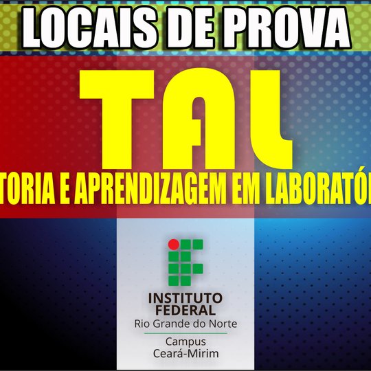 #6751 Divulgados os locais de prova para o programa de Bolsas TAL