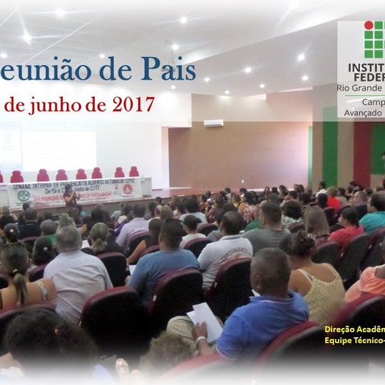 #6808 Grande público comparece à primeira reunião geral de pais