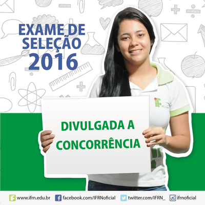 #6874 Divulgada concorrência dos cursos para o Exame de Seleção 2016