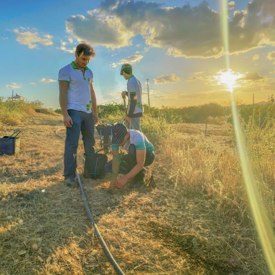 #6880 Alunos desenvolvem plano de recuperação de área degrada decorrente de extração mineral em mineradora no município de Parelhas/RN.
