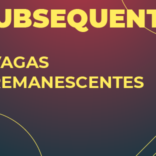 #6910 IFRN publica vagas remanescentes para Cursos Técnicos Subsequentes