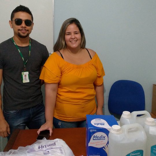 #6915 Doação de insumos para a Secretaria Municipal de Saúde de Parelhas