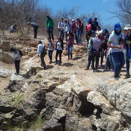 #6959 Alunos do Curso Técnico em Mineração, na forma Subsequente, participam de primeira atividade prática de campo