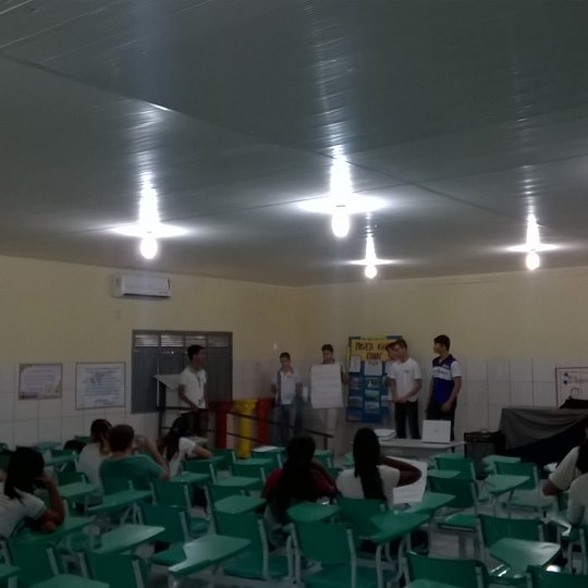 #7036 Equipe visita Escola Municipal para dialogar sobre Juventude e Direitos Humanos