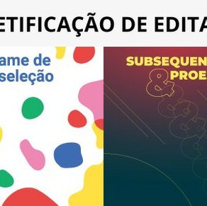 #7261 Retificados Editais do Exame de Seleção, Subsequente e EJA