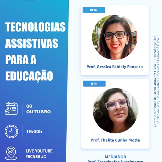 #7965 Webinar da Especialização em Ensino de Ciências Naturais na Educação Básica ocorrerá na quinta(08/10) as 19:00