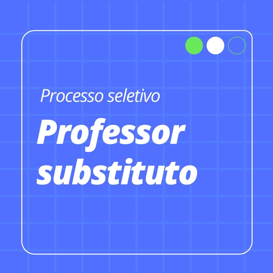 Professor substituto