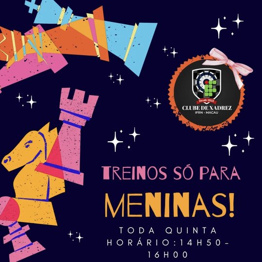 Clube de xadrez para meninas