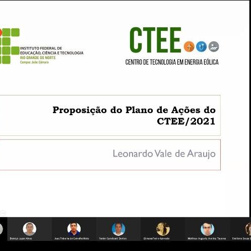 #8038 Direção Geral  realiza reunião para a apresentação da Proposta de Plano de Trabalho do Centro de Tecnologia eólico